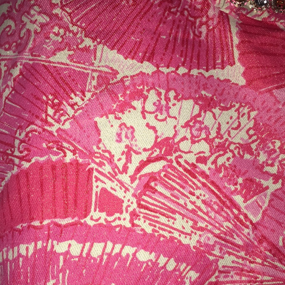 Lilly Pulitzer Shift with Rhinestone Trim - Picture 3 of 5